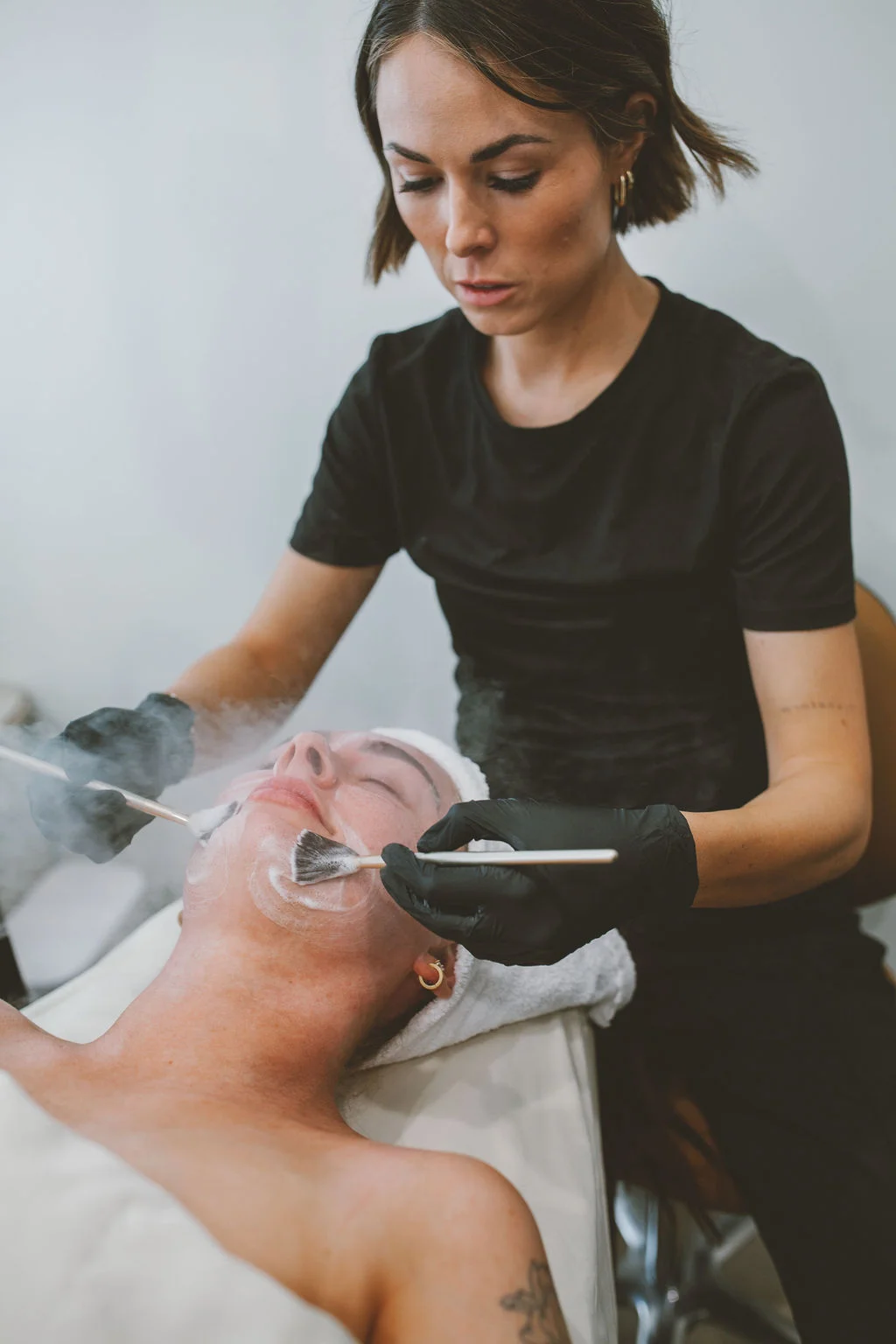 HydraFacial glowing skin results