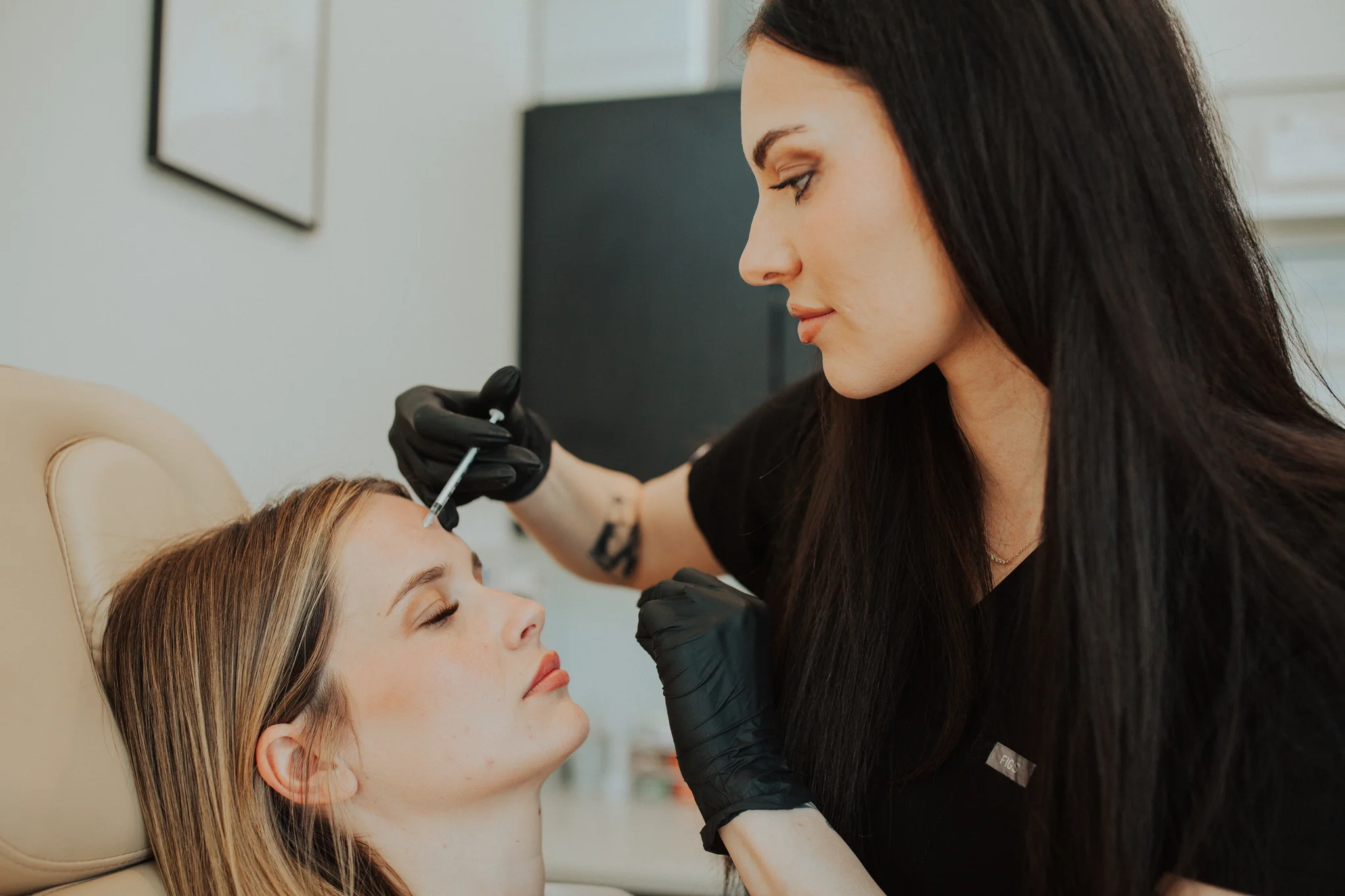 Neurotoxin injection session